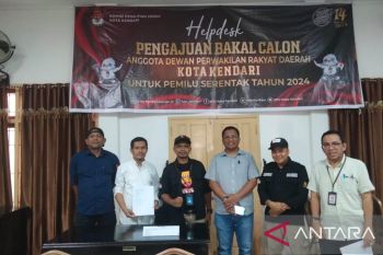 KPU Sulawesi Tenggara buka pendaftaran bakal Caleg DPRD