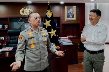 Silaturahmi Kepala Biro Antara Sumbar Dengan Polda Sumbar