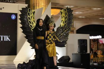 SMKN 2 Godean Sleman menggelar pameran karya di pusat perbelanjaan