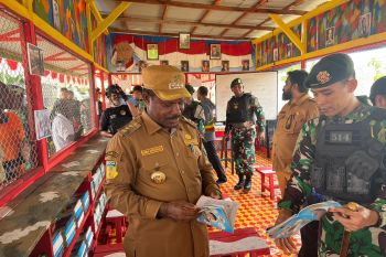 Bupati Nduga harapkan Rumah Pintar tingkatkan minat membaca anak