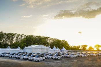 50 unit Wuling Air Ev tiba di Labuan Bajo, dukung KTT ASEAN 2023