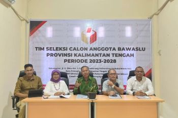 Sebanyak 48 orang ikuti seleksi calon anggota Bawaslu Kalteng
