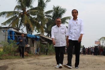 Presiden: Pemerintah pusat beri Lampung Rp800 miliar untuk perbaikan jalan
