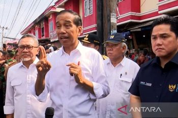 Presiden Jokowi sebut jalan rusak di Lampung akan ditangani Kementerian PUPR