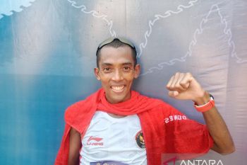 Agus Prayogo raih emas pertama di maraton putra SEA Games Kamboja