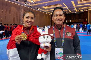 SEA Games 2023 - Manik kembali menambah medali emas untuk Indonesia