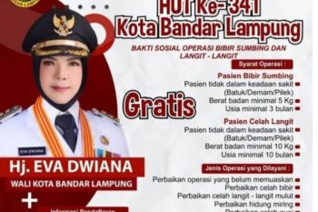 Pemkot Bandarlampung buka layanan operasi bibir sumbing gratis