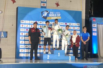 Atlet Raharjati amankan emas di IFSC World Cup 2023 Jakarta