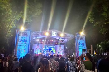 Warga padati acara Halal Bihalal Polresta Palu