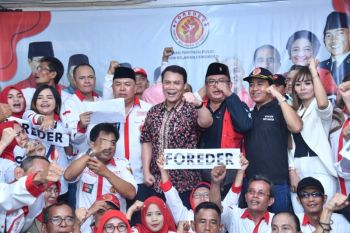 Forum relawan demokrasi mendeklarasikan dukungan untuk Ganjar Pranowo