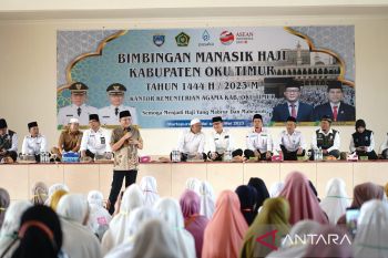 Sebanyak 942 JCH OKU Timur  jalani manasik haji