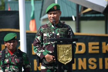 Kasdam XIII/Merdeka buka Latsarmil Komcad Matra Darat