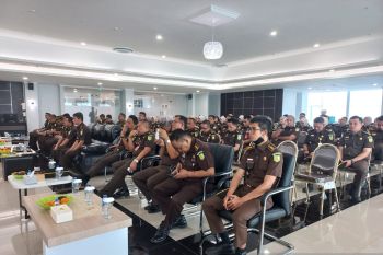 Kajati Sulteng ingatkan jaksa jaga profesionalitas saat jalankan tugas