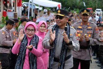 Kapolda Sulut harap pelayanan Polres Minahasa Tenggara lebih baik