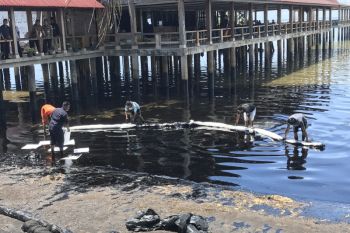 Polda Kepri tunggu hasil uji sampel asal limbah di pantai Batam