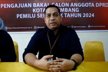 KPU Palembang: Belum ada parpol  daftarkan bacaleg