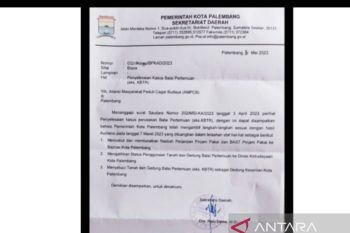Pemkot Palembang terbitkan surat cagar budaya untuk gedung  kesenian