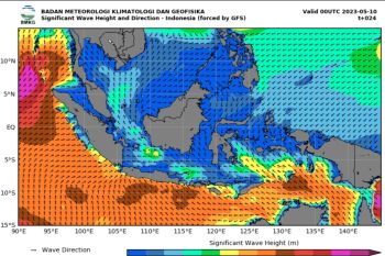BMKG: Gelombang hingga empat meter berpotensi terjadi di perairan Indonesia