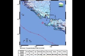 BMKG: Gempa dangkal di Selat Sunda akibat aktivitas sesar aktif