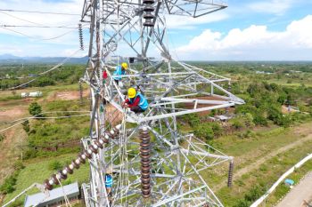 Pemkab Bantaeng mendukung pembangunan Transmisi Punagaya--Bantaeng.