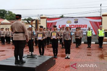 Lima polisi dipecat karena terlibat narkoba dan mangkir dari tugas