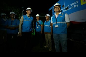 Dirut PLN datangi pos siaga KTT ASEAN, pompa semangat personel