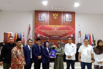 KPU Provinsi Sulteng terima dokumen pengajuan 55 bakal caleg DPRD dari Nasdem