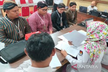 KPU Kulon Progo terima pendaftaran 40 bacaleg PDI Perjuangan