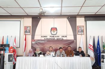 KPU Bantul nyatakan berkas pencalonan DPRD tiga parpol lengkap