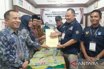 KPU Solok Selatan terima pendaftaran lima Parpol