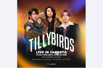 Band Thailand Tilly Birds siap sapa penggemar di Indonesia
