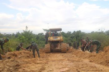 TMMD di Tarakan sasarannya pembangunan badan jalan penghubung