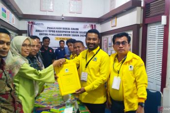 KPU Solok Selatan: baru delapan Parpol daftarkan Bacaleg