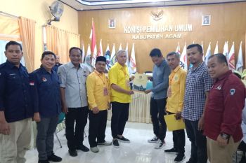 KPU Agam terima pendaftaran Bacaleg 225 orang satu hari penutupan