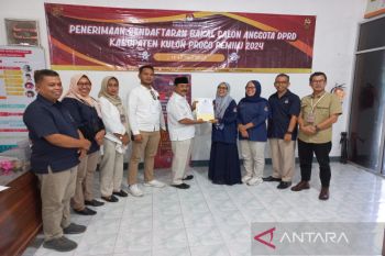 Gerindra mendaftarkan 40 bakal caleg ke KPU Kulon Progo