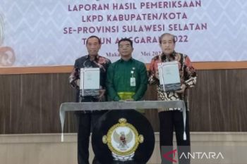 Pemkab Sidrap raih WTP tujuh kali berturut-turut sejak 2016