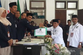 KPU Temanggung menerima pendaftaran 45 bacaleg PKB