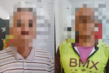 Polres Bintan amankan dua tersangka pembakaran hutan dan lahan