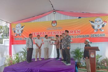 KPU Lombok Tengah: 5 parpol belum daftar