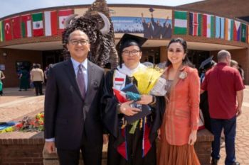 Dubes Rosan hadiri wisuda mahasiswa Tunarunggu Indonesia di Universitas Gallaudet