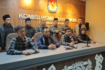 Lima parpol di Lampung ajukan bacaleg dibawah kuota 85 kursi