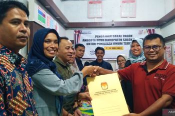 KPU Solok Selatan terima pengusulan 350 Bacaleg