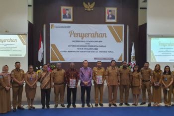 Pemkab Jayapura meraih opini WTP dari BPK atas laporan keuangan 2022
