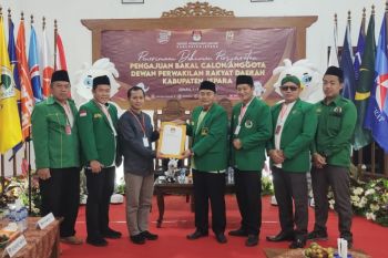 KPU Jepara terima pendaftaran bakal caleg DPRD dari  18 parpol