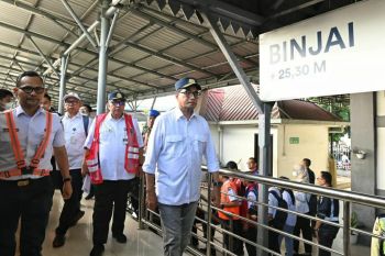 Menhub: Operasional kereta dari Bandara Kualanamu diperpanjang sampai Binjai