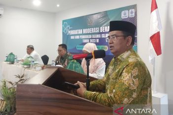 Kemenag Sulsel menggelar penguatan moderasi beragama lintas guru Agama