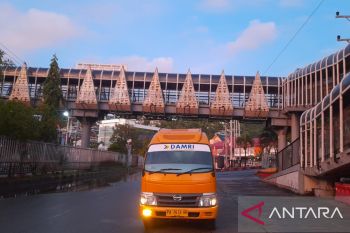 Bus Damri beroperasi dari Bandara Sentani mulai pekan keempat Mei 2023