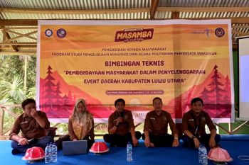 Poltekpar Makassar bimtek pariwisata di Luwu Utara