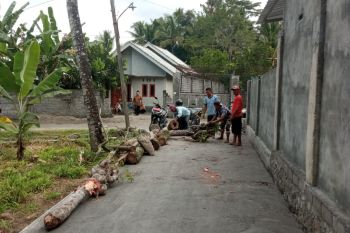 Gara-gara warisan, akses jalan umum di Desa Sukamulia Lombok Timur diblokir