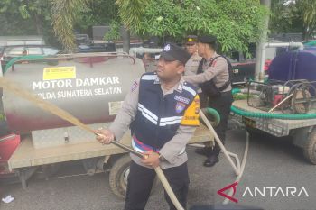 Kapolda Sumsel menyoroti kebakaran lahan di areal perusahaan